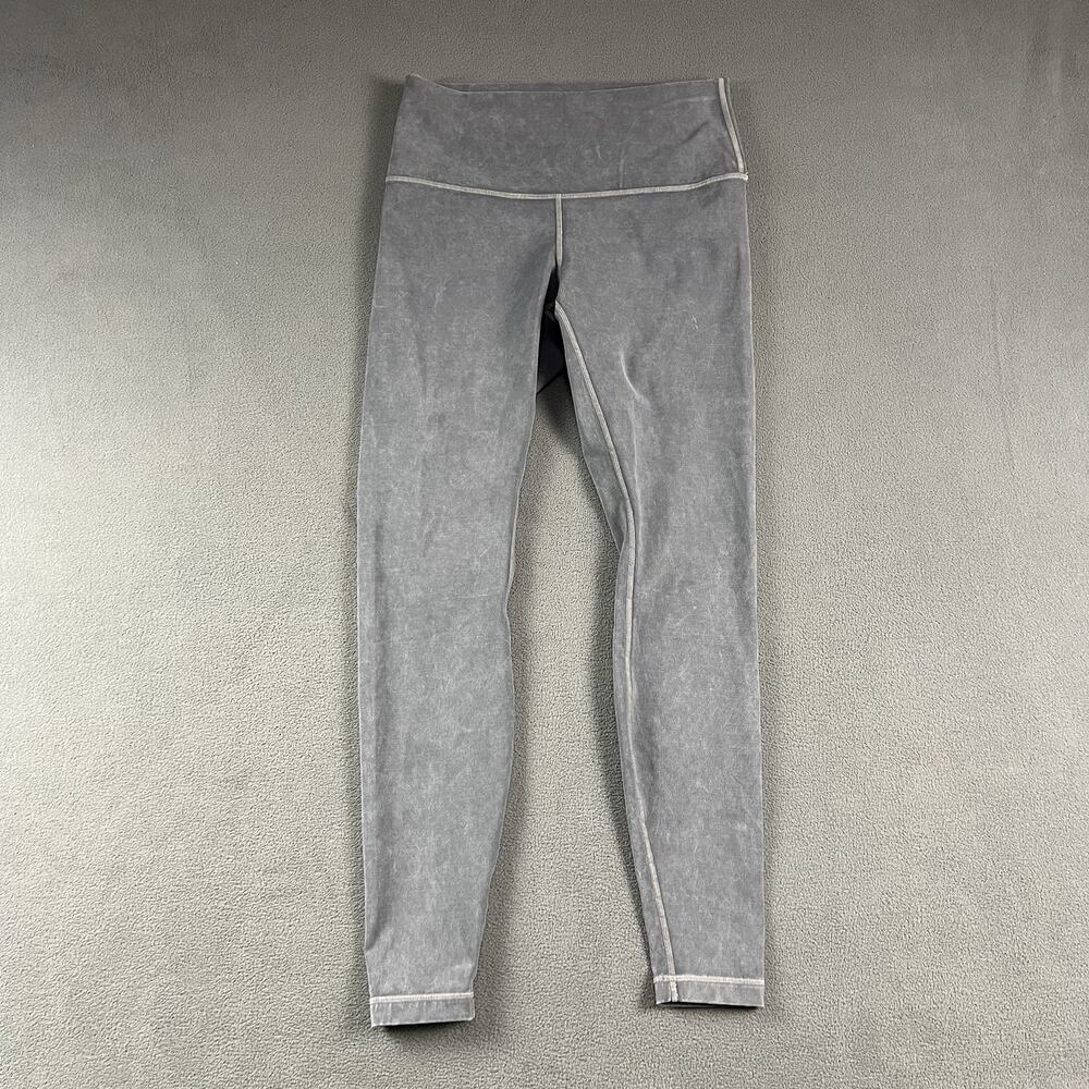 Lululemon Pants Womens 8 Gray Wunder Under High Rise 28" Luxtreme Leggings